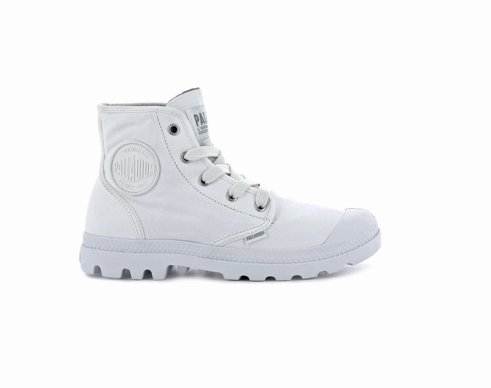 Palladium Pampa Hi Women's Boots White (ATJD28793)